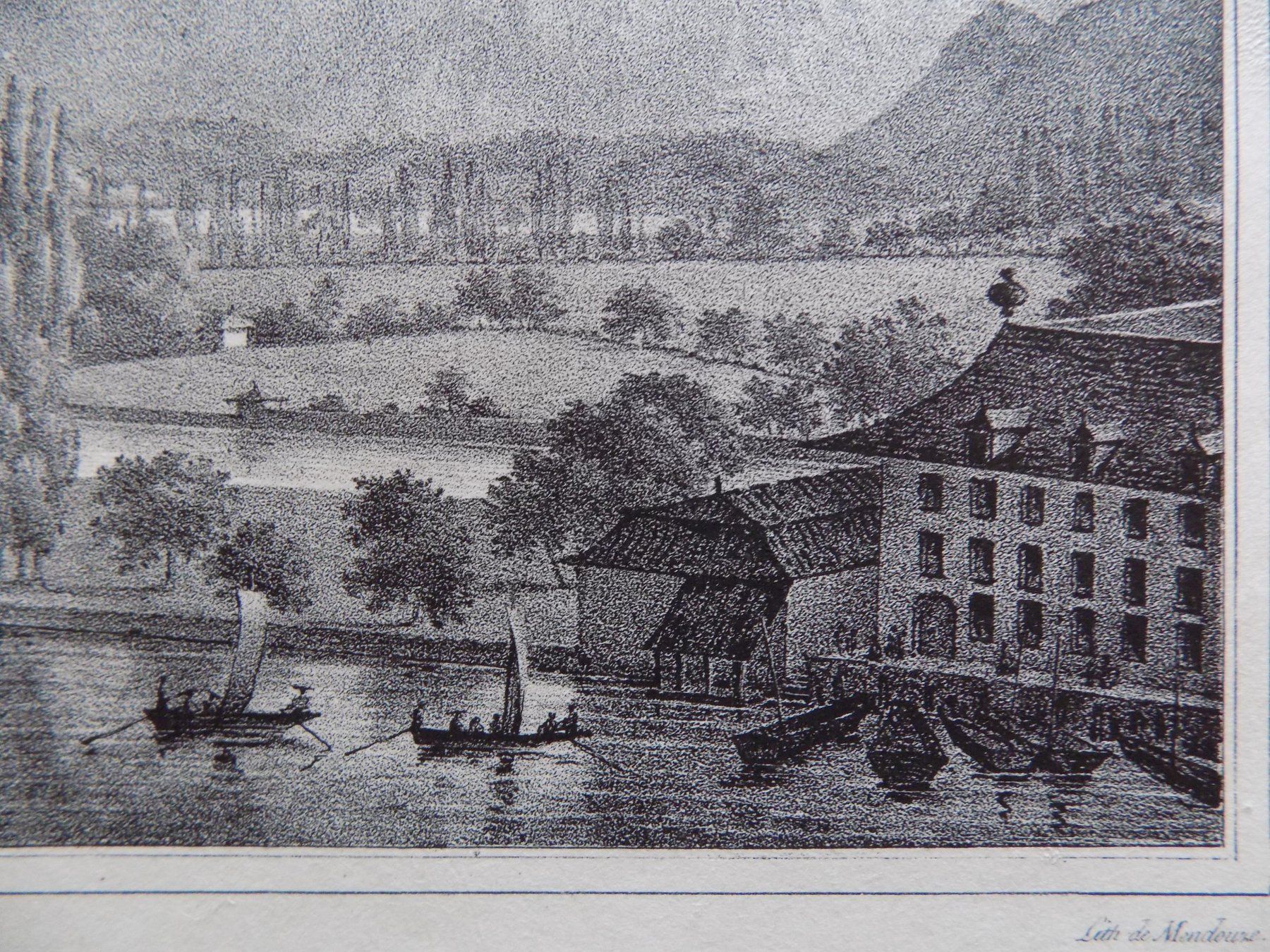 Gravures: Vue de Niesen Berner Oberland – D'occasion à Risch par Antikfee 8