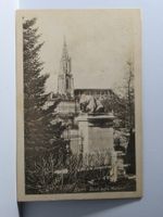 Bern , Blick aufs Münster  , Militärpost