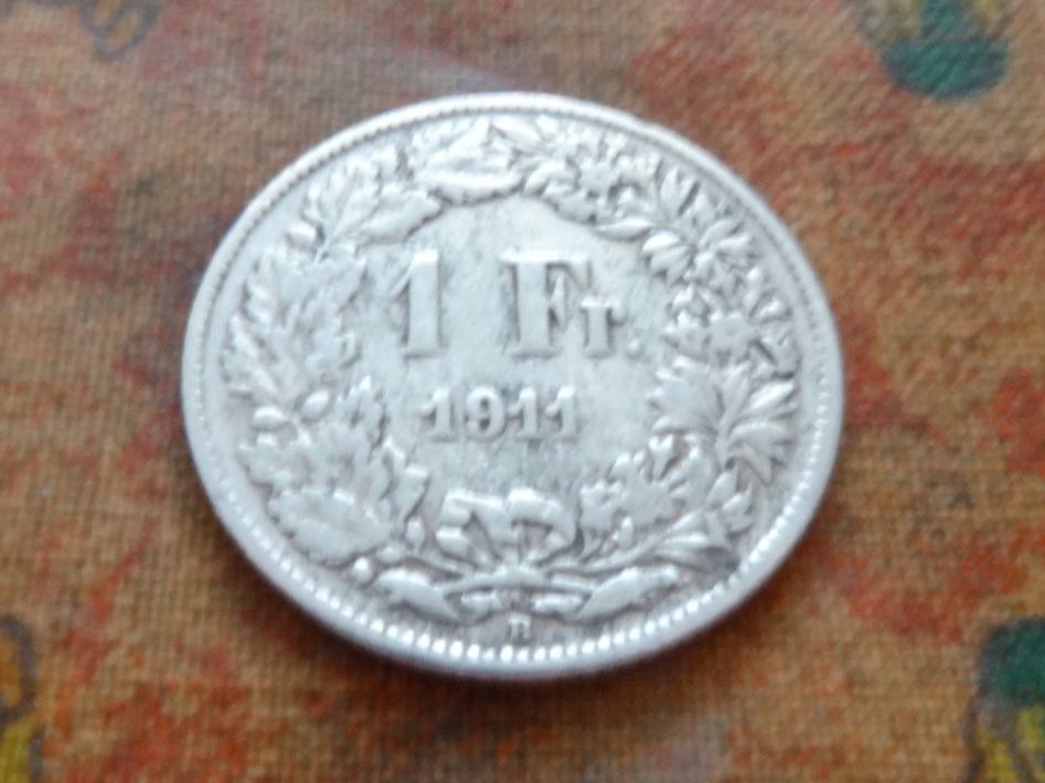 Tutti le monete: 1 Fr. 1911  (Y) – Usato da Romanel-sur-Lausanne venduto da Swift13