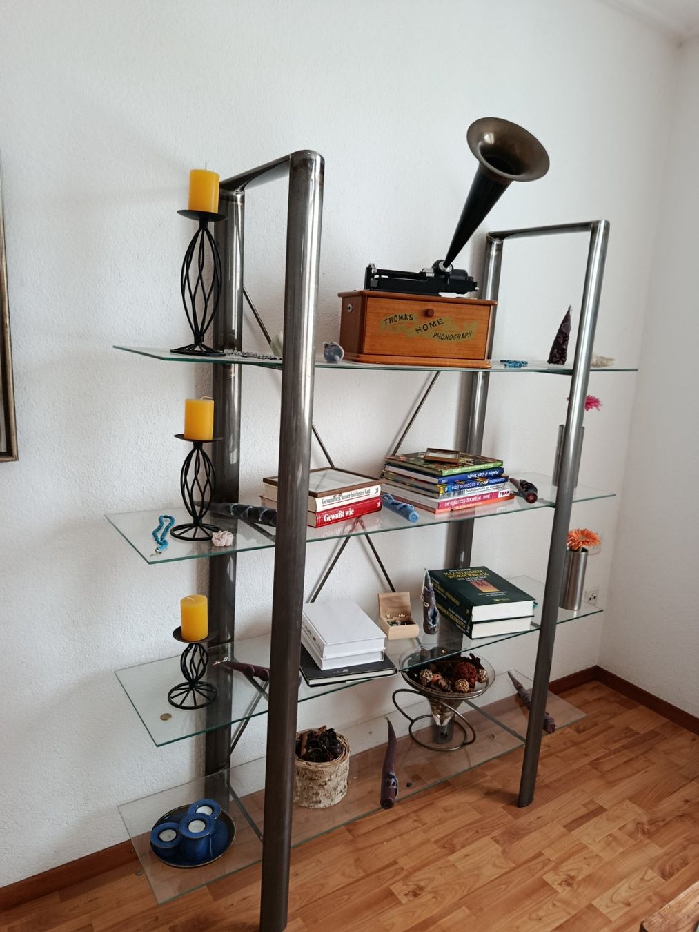 Scaffali: Metal/Glas Regal – Usato da Tegerfelden venduto da junesian