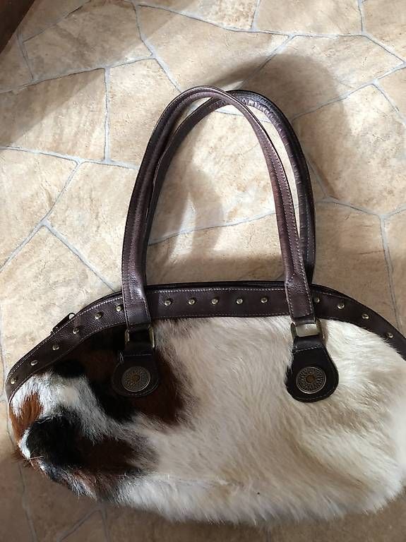 Borse da donna: Fellledertasche Handarbeit Hingucker – Usato da Meiringen venduto da Bignoddy 1