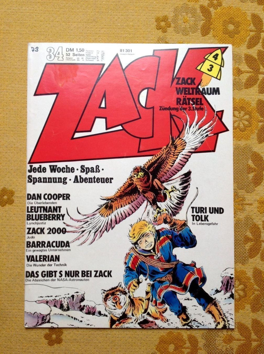 Fumetti: Zack Heft Nr 34 von 1973 – Usato da Endingen venduto da nathan05