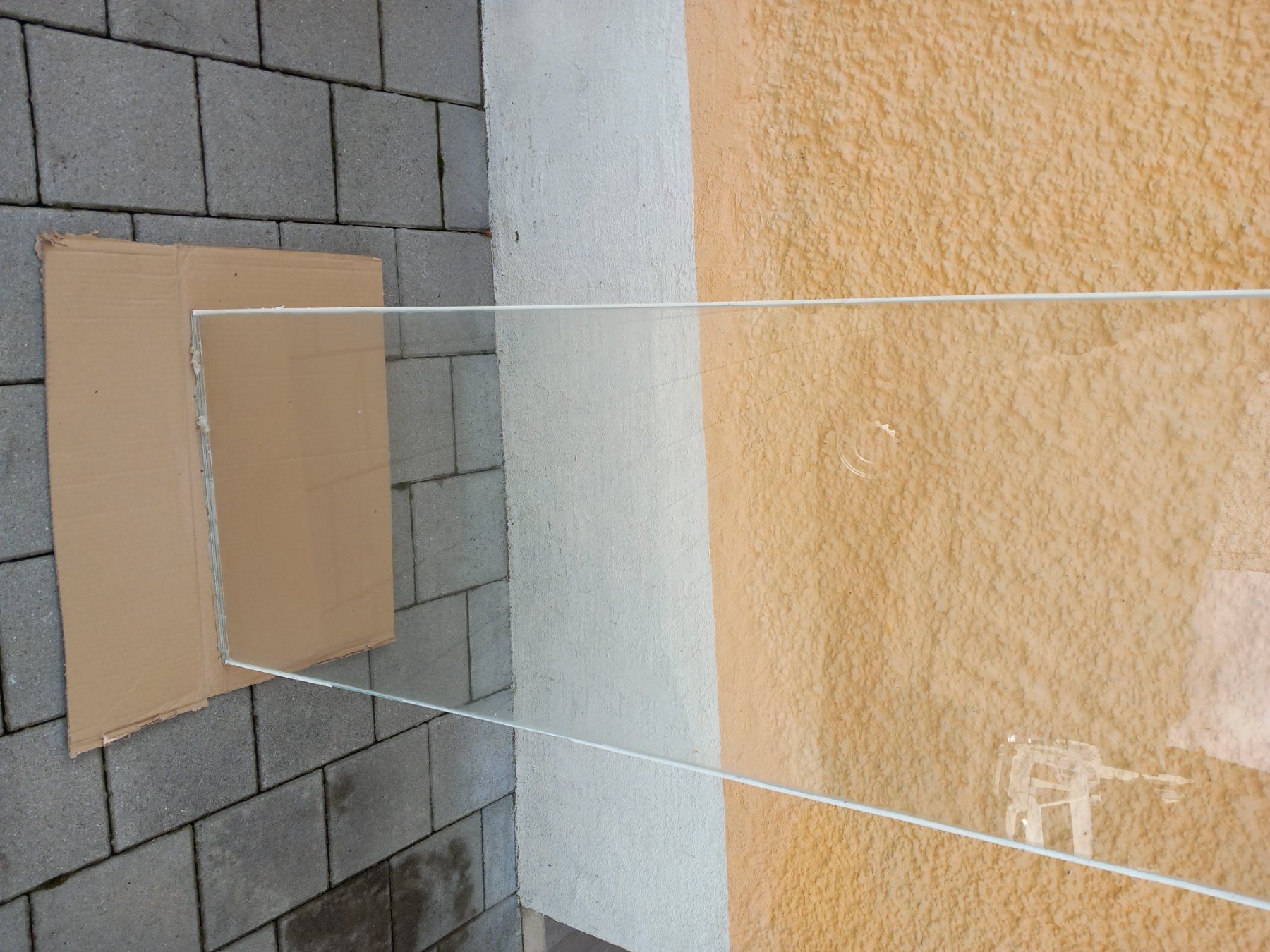 Gläser: Glasscheibe 6 mm dick /  228 x 47cm – Gebraucht aus Rheinau von profitronic.shop 6