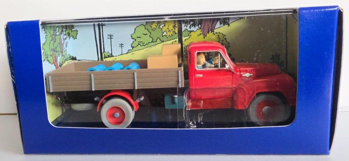 Tintin Atlas N°61 Hanomag L28 Camion rouge 1/43 (Gebraucht) in ...