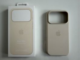 Apple Silikon Case iPhone 17 Pro Vanille