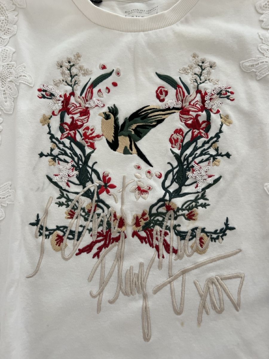 Guess Maglioni & Felpe: Guess Pullover Weiss mit Vogelmuster, Gr. M, Top Zustand! – Usato da Oberuzwil venduto da DanaB01 2