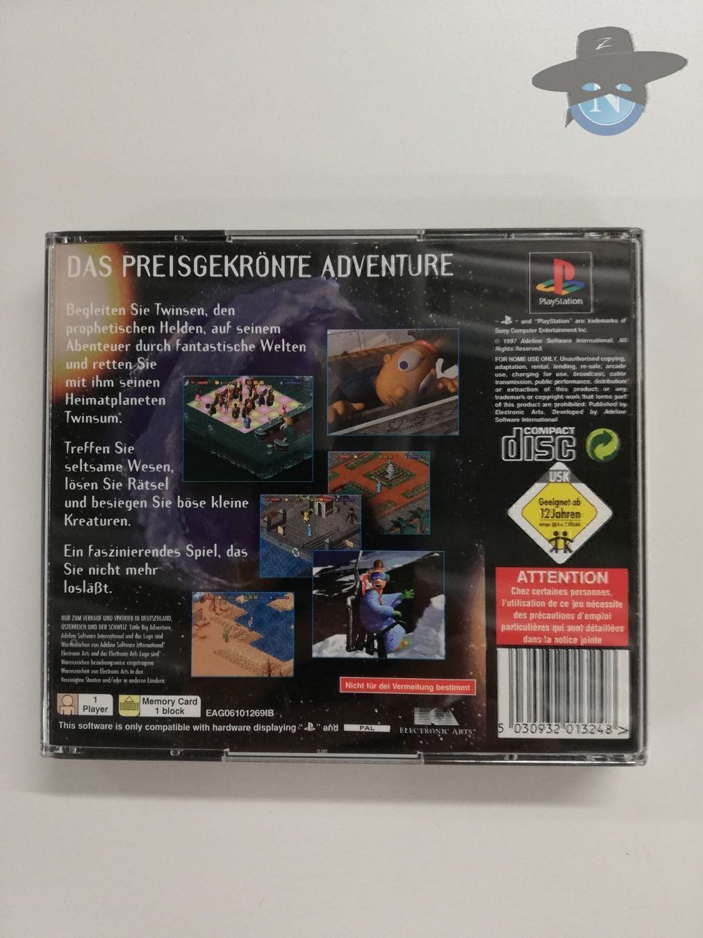 Sony Spiele: Little Big Adventure / Sony Playstation – Gebraucht aus St. Gallen von zorro_dc 1