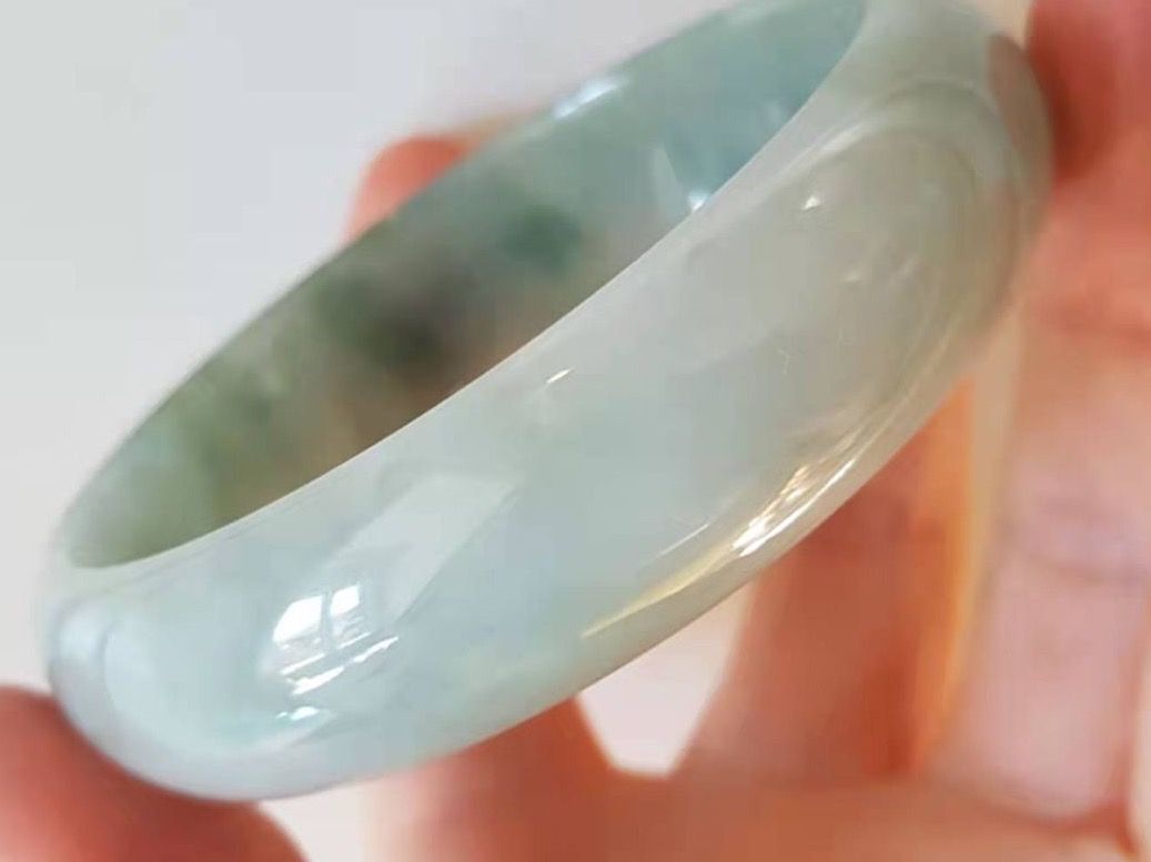 Bracciali & Braccialetti: Armreif Jadeite-Jade 60.7 mm Typ A – Nuovo (secondo la descrizione) da Bern venduto da Steinfieber 1