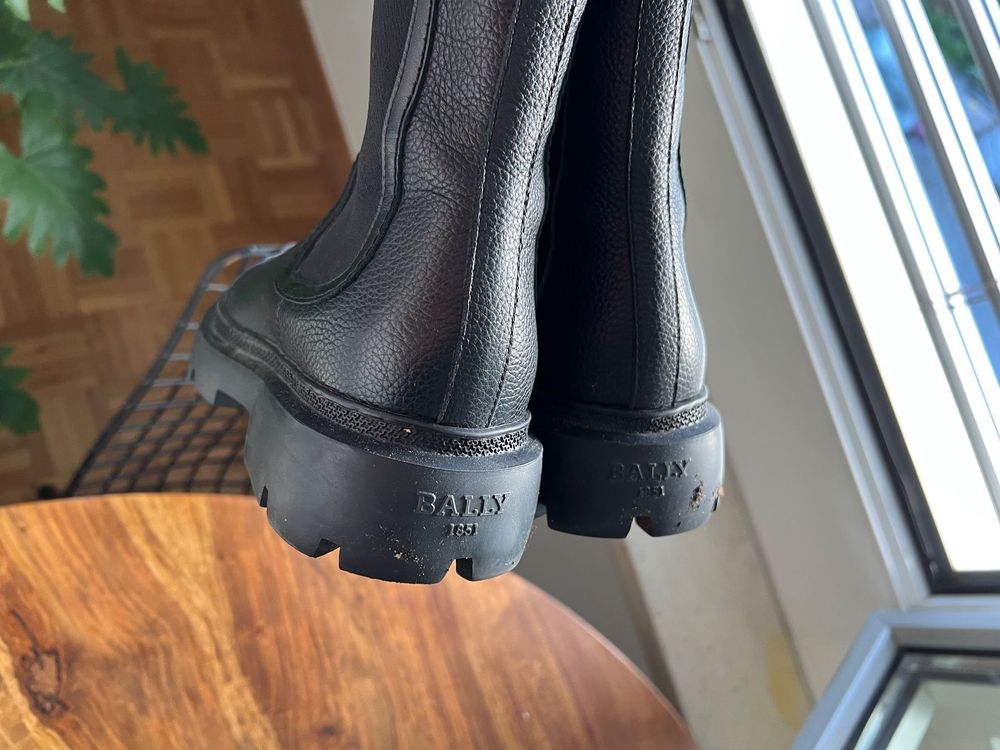 Bally Ankle Boots leather Ginny flat | Kaufen auf Ricardo