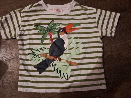 Toucans-Shirt, Kinder Grösse 98