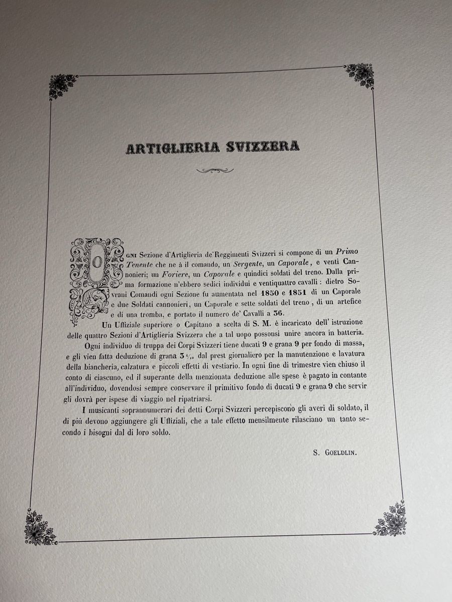 Libri: Schweizer Regimenter Neapel Fremde Dienste Eidgenossen – Usato da Maienfeld venduto da DivicoHelveticus 3