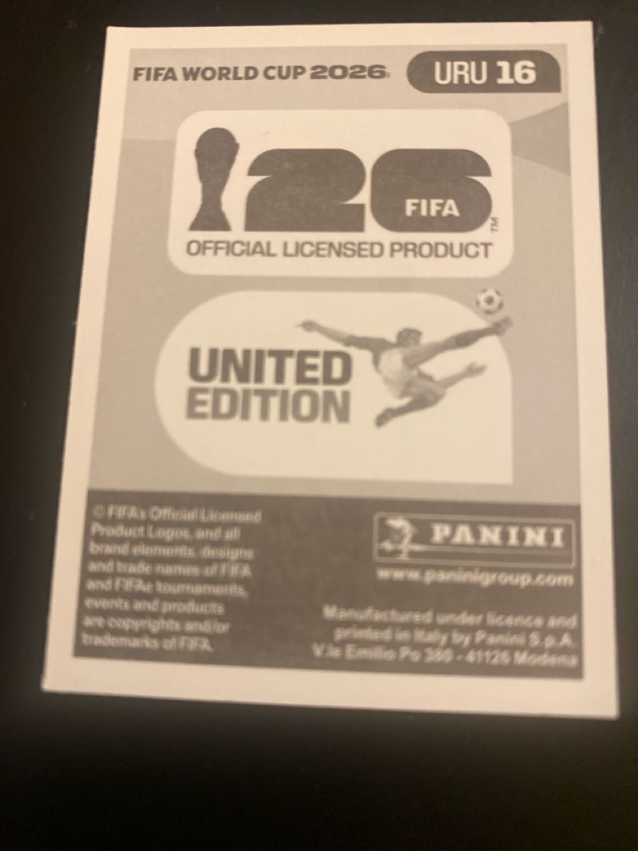 Panini Carte collezionabili: PANINI URU 16 FIFA World Cup 2026 – Nuovo (secondo la descrizione) da Baden venduto da Dunkelheit 1