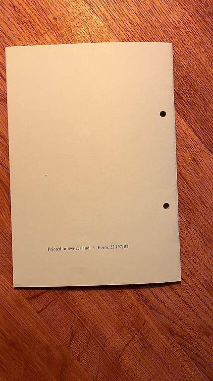 Libri: Die obersten Grundsätze der Swissair  – Usato da Langendorf venduto da donHolz 1