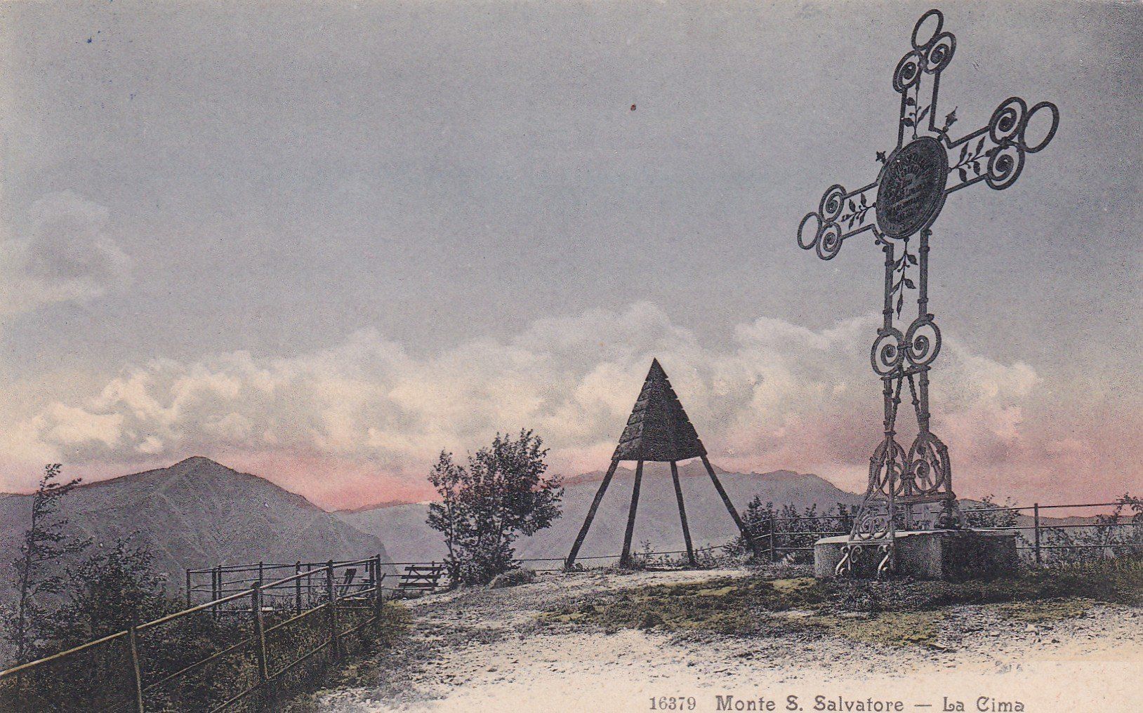 Cartoline postali: Monte S. Salvatore - La Cima – Usato da Cormoret venduto da Pascalll2001