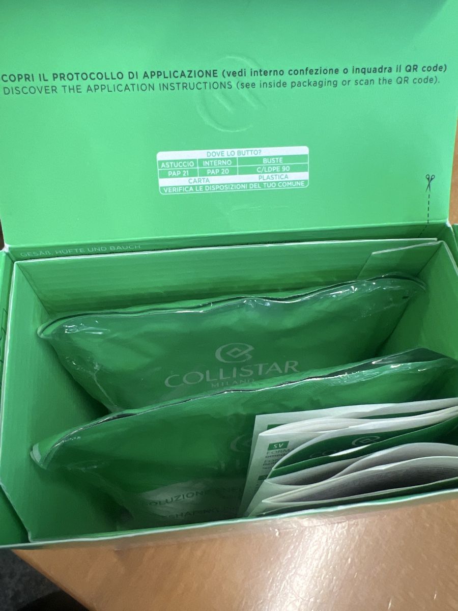 Lettini & sedie per cosmetici: Collistar Bodyforming Wickel Set Neu 4 Behandlungen – Nuovo (secondo la descrizione) da Rorschach venduto da TrendyDeals 4