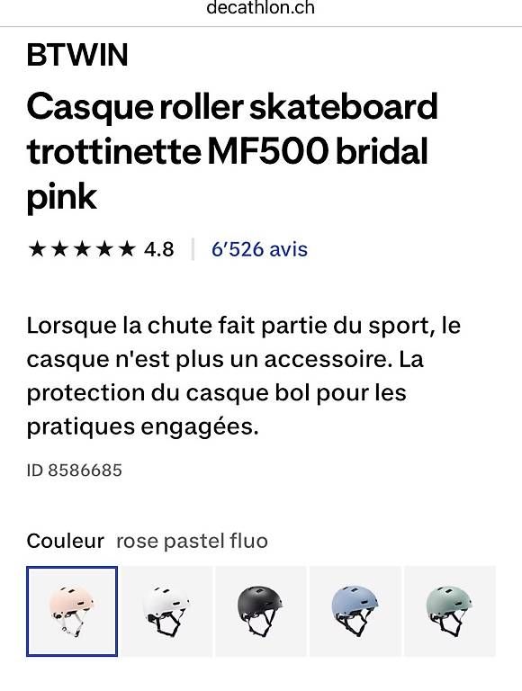 Helme: Casque vélo roller trotinette Btwin – Gebraucht aus Martigny von avf_w8zf 4