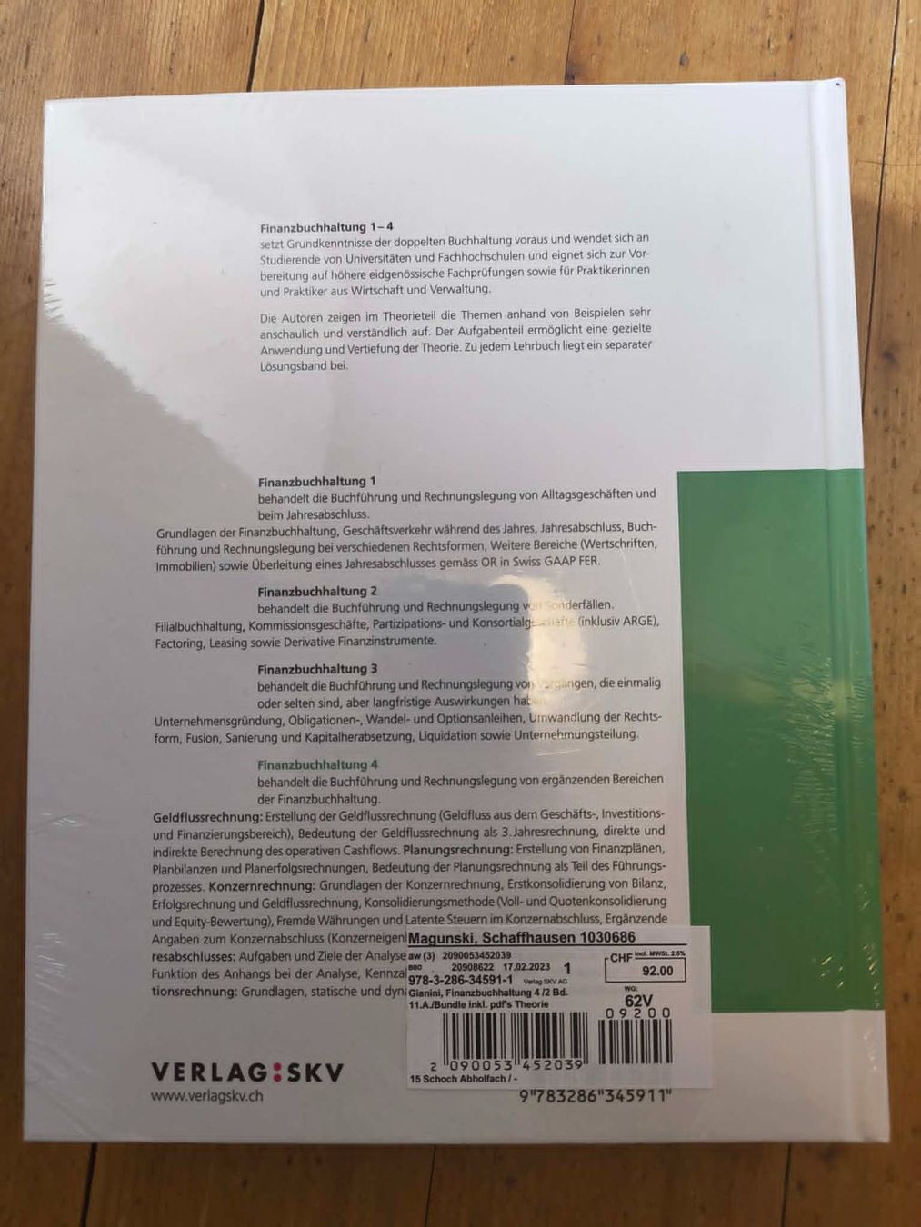 Libri: FIBU Nr.4 – Nuovo e nell'imballaggio originale da Schaffhausen venduto da Beorn77 1