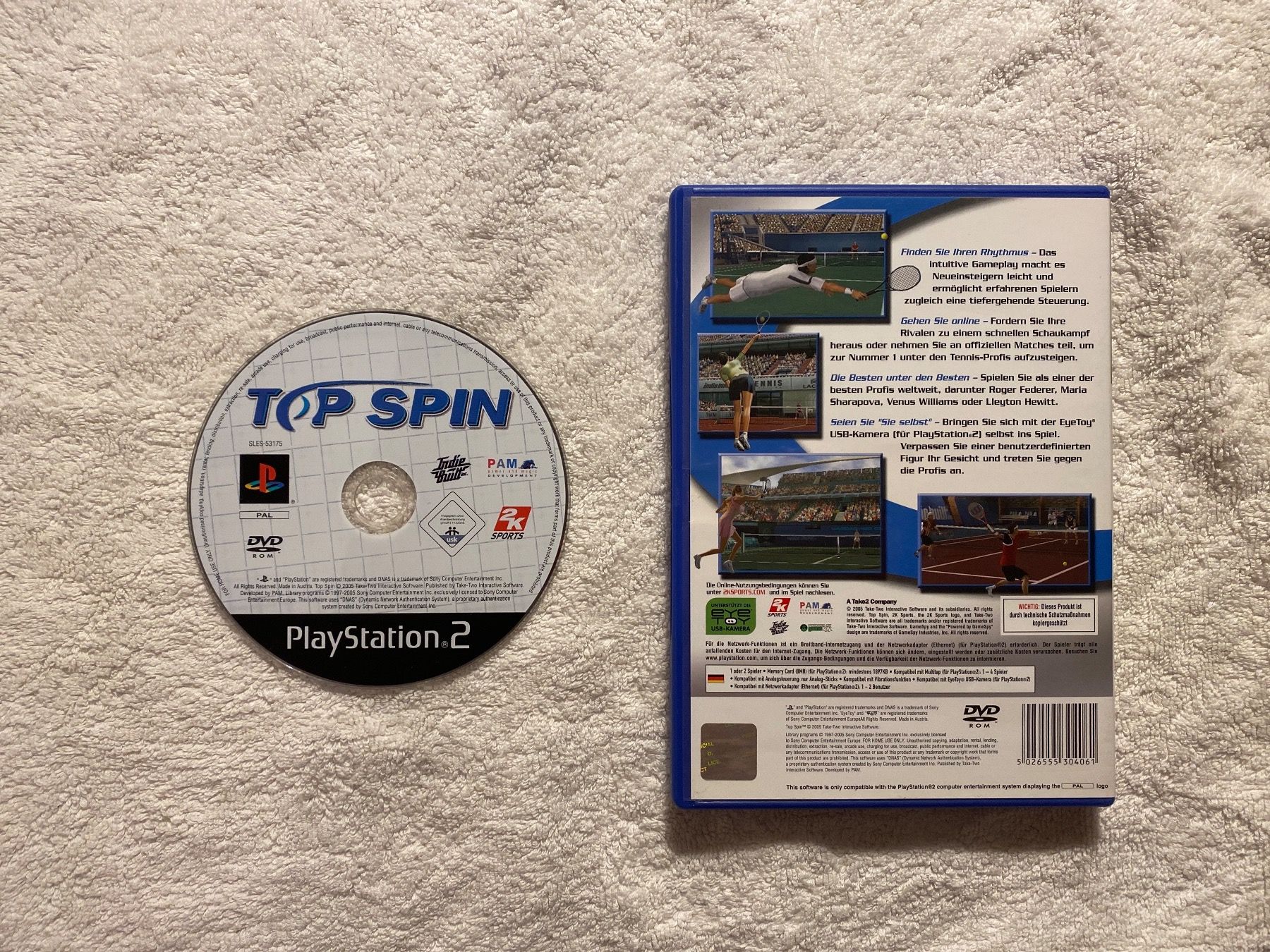 Sony Giochi: Top Spin PS2 – Usato da Reichenbach i. K. venduto da Daniel840 1