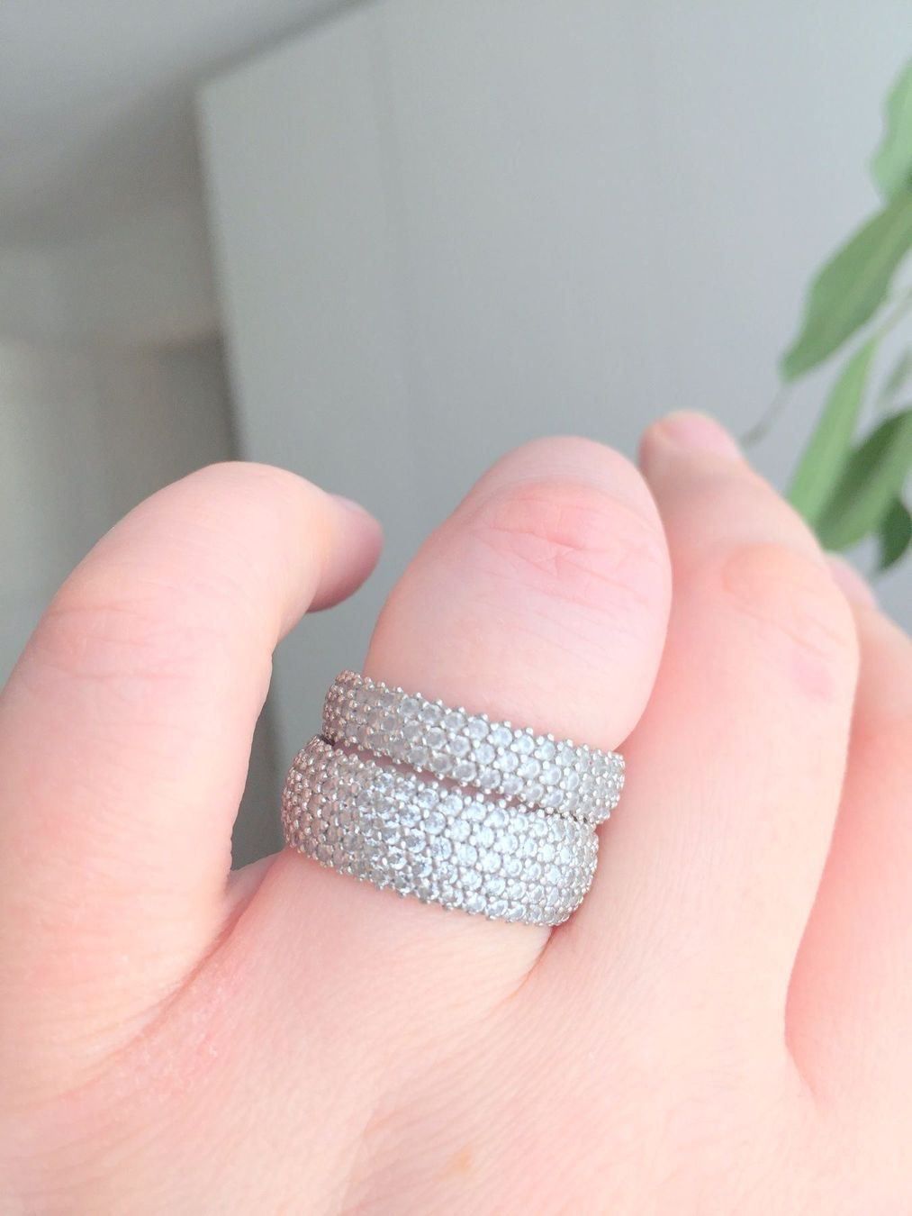 Ringe: Ring Alliance Zirkonia 925 Silber 3 Linien Statement 51 – Neu (gemäss Beschreibung) aus Zürich von goldfisch.schmuck 4