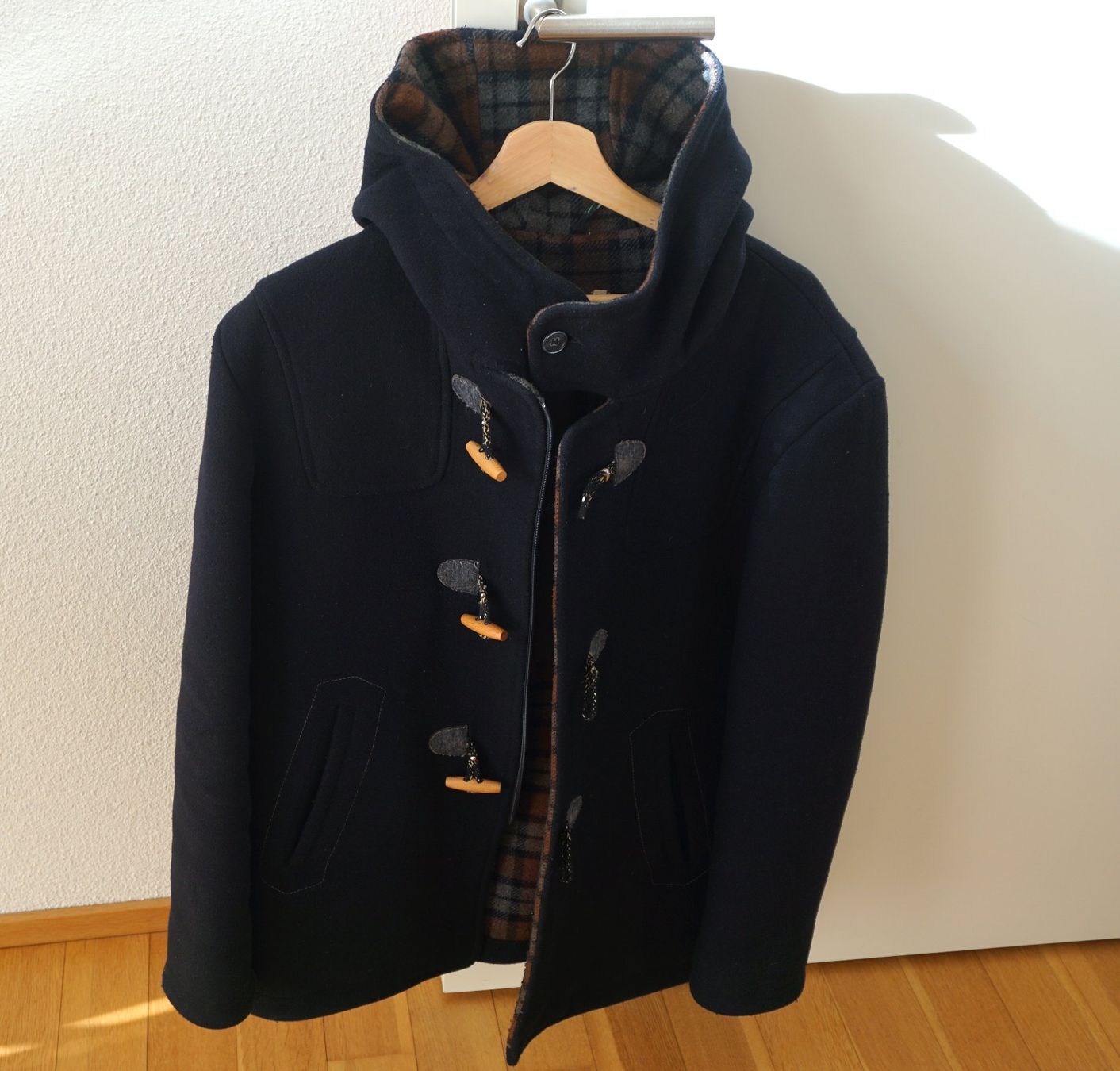 Cappotti: Herrenmantel mit Kapuze Navy – Usato da Hagendorn venduto da Panto100