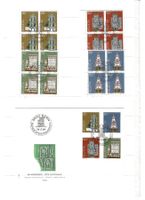 Pro Patria 1984 Musée CH 4 blocs de 4 + 1 env FDC 24.05.1984