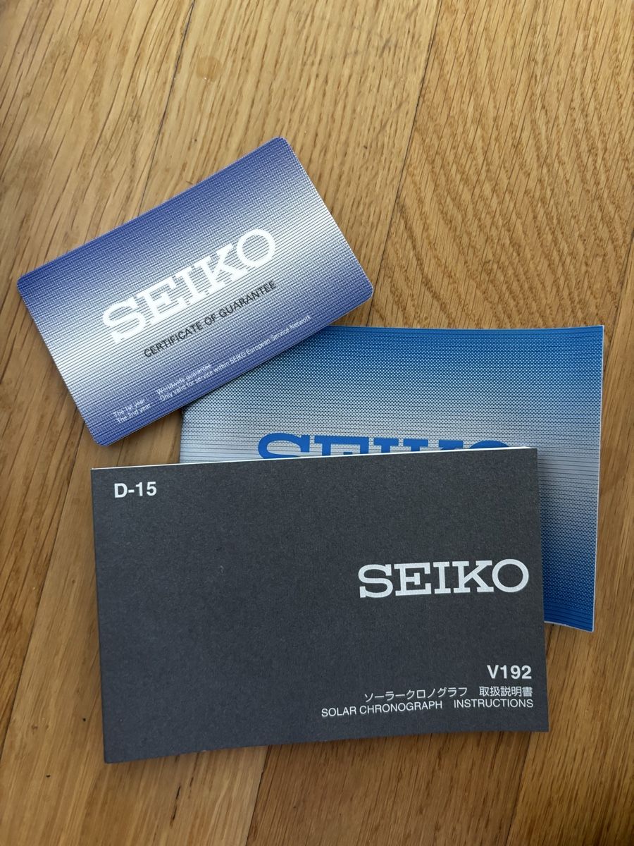 Seiko Uhren: Seiko Prospex Speedtimer Solar Chronograph – Neu (gemäss Beschreibung) aus Basel von sop_h98w 1