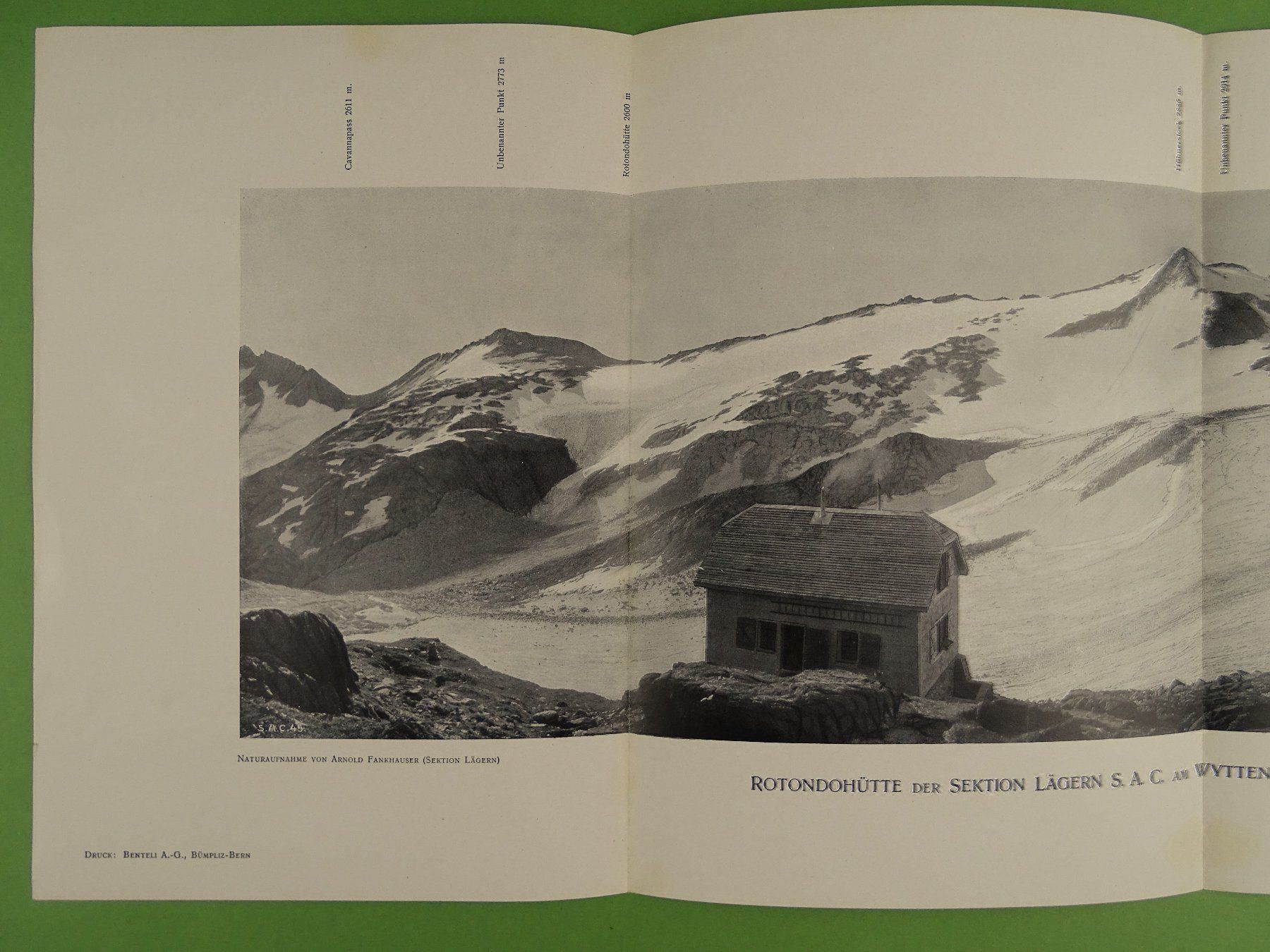 Stiche: WYTTENWASSERGLETSCHER PANORAMA – Gebraucht aus Grüningen von Kartensammler