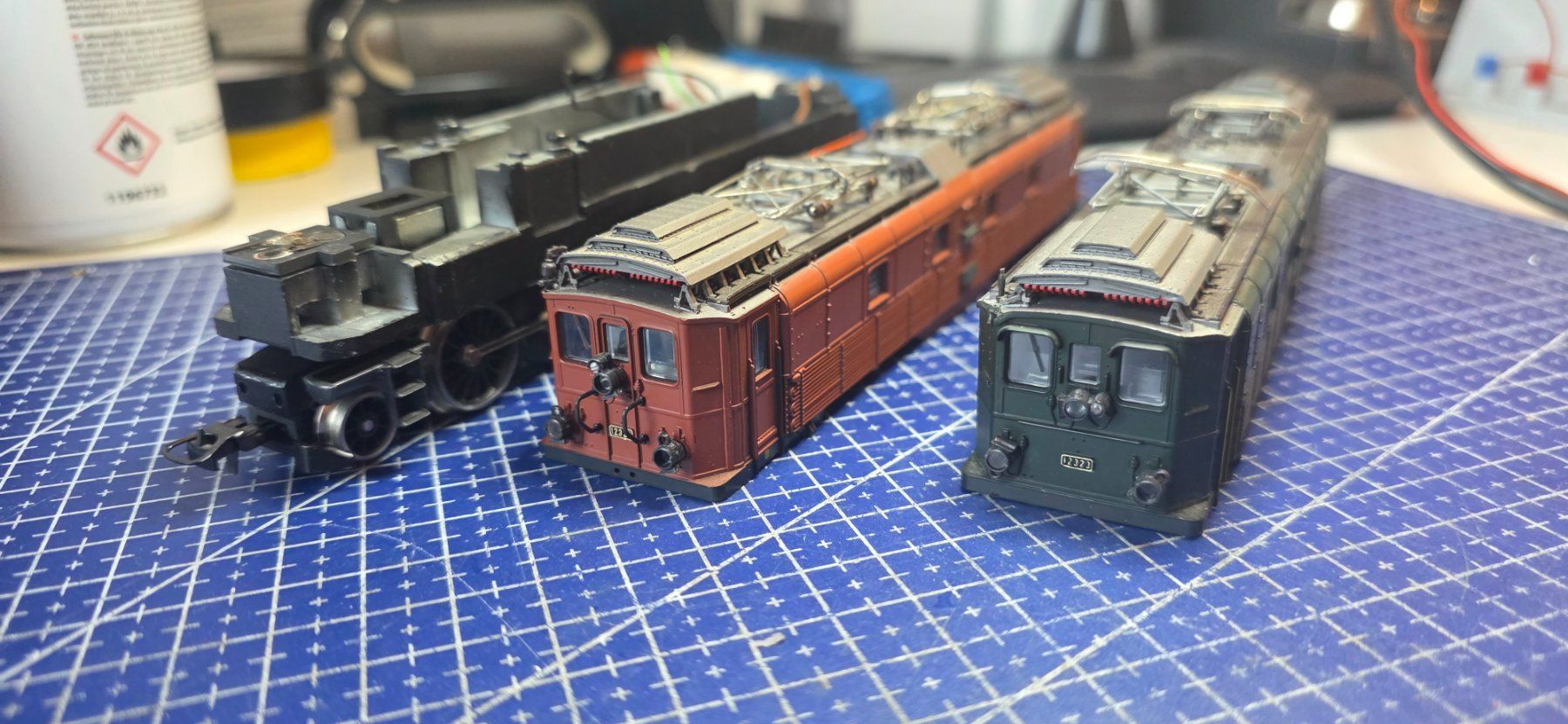 Roco Modellini di ferrovie: Roco Be 4/6 Ersazteile HO/AC – Usato da Hochfelden venduto da Danizh0 4