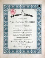 Gewerkschaft Wendland, Hannover - 1905