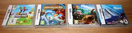 4 Spiele für Nintendo DS