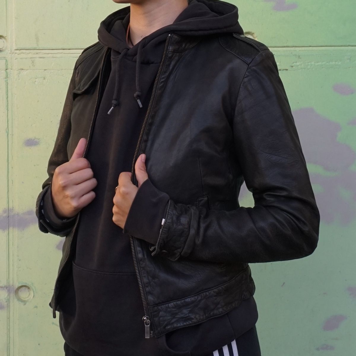 Giacche: Vintage Lederjacke Gr. XS – Usato da Basel venduto da Ankerkettenring