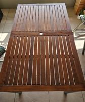 Holztisch inkl. 4Stühle für Balkon/Terrasse