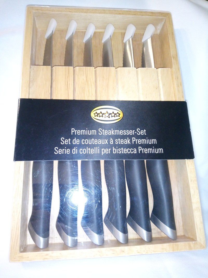 Messer: Premium Steakmesser-Set mit 6 Messern – Neu und originalverpackt aus Werdenberg von EXA-Secondhand 1