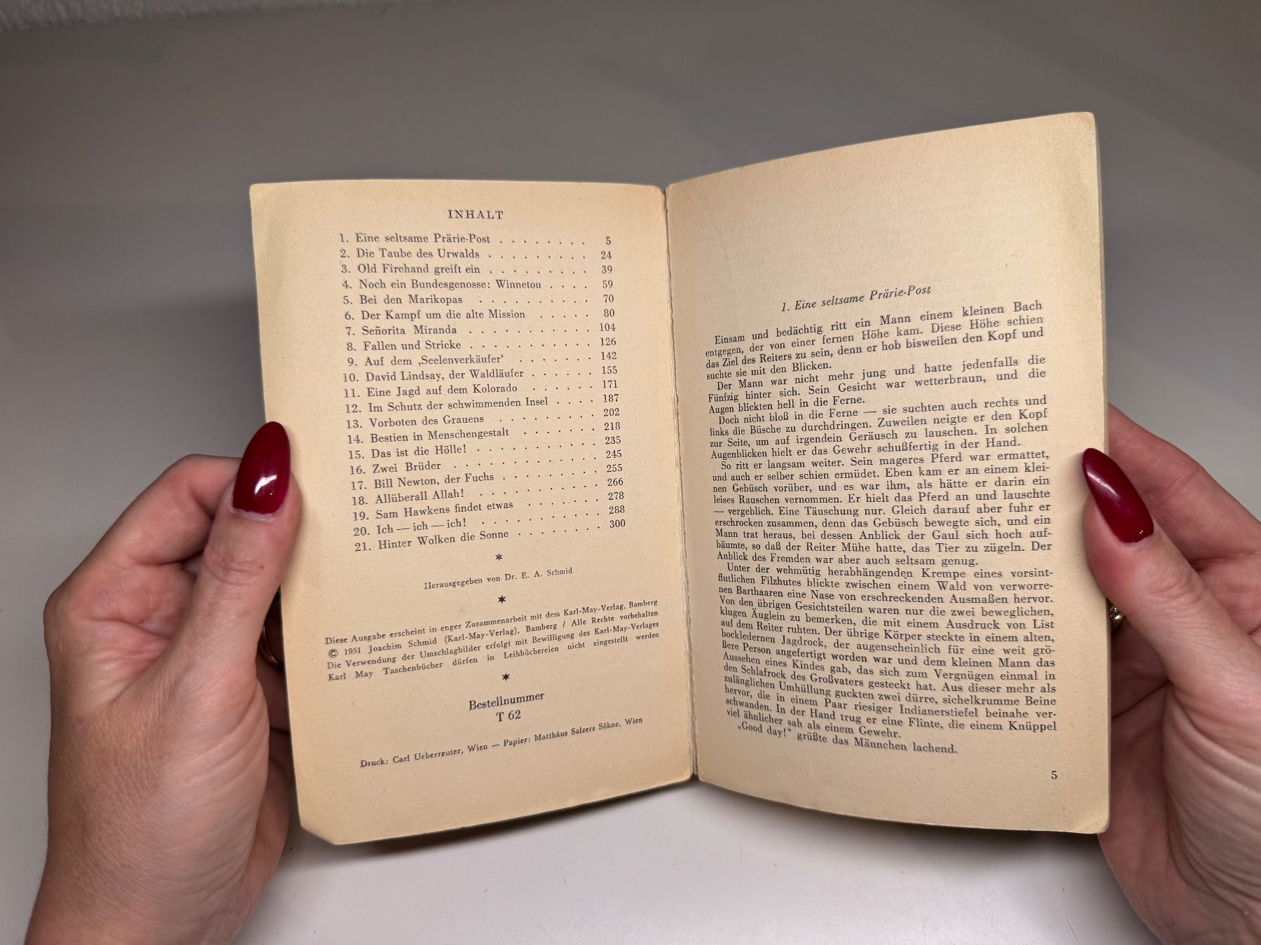 Libri: ROMAN: Karl May, Im Tal des Todes – Usato da Grosswangen venduto da Kleine.Knoepfe 3