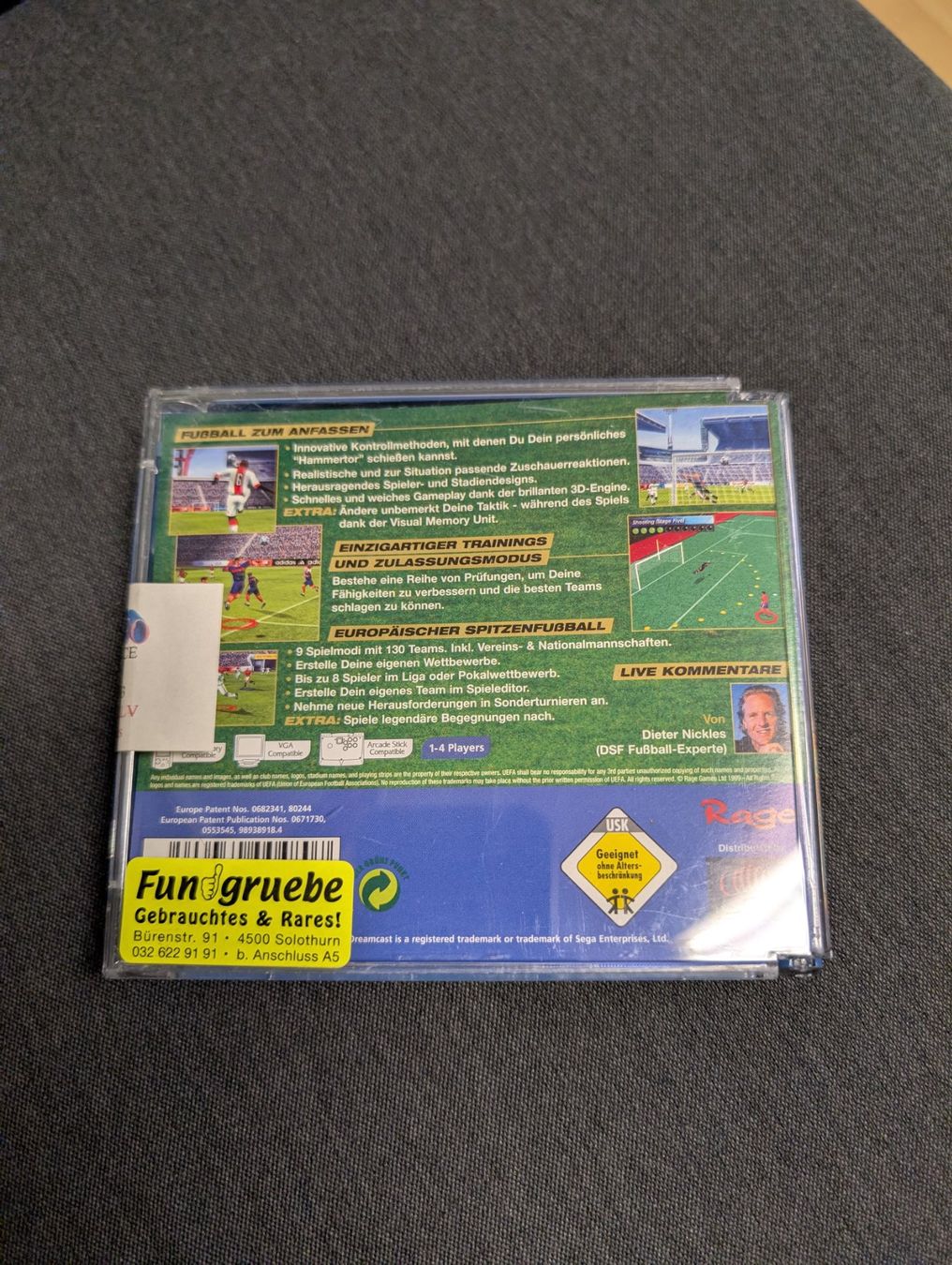 Giochi: Uefa Striker Sega Dreamcast – Usato da Giubiasco venduto da Ticinerd 1