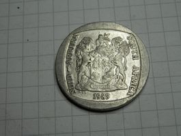 Südafrika  2 Rand, 1989