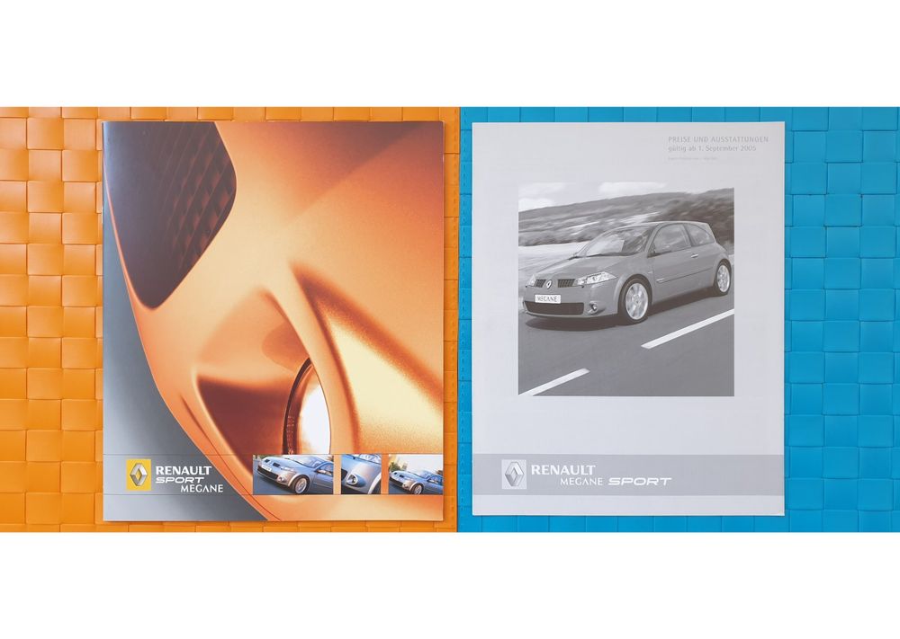 Revues & Magazines: RENAULT MEGANE SPORT - Prospekt / Katalog – Neuf (Voir description) à Viganello par CARLiteratur 1