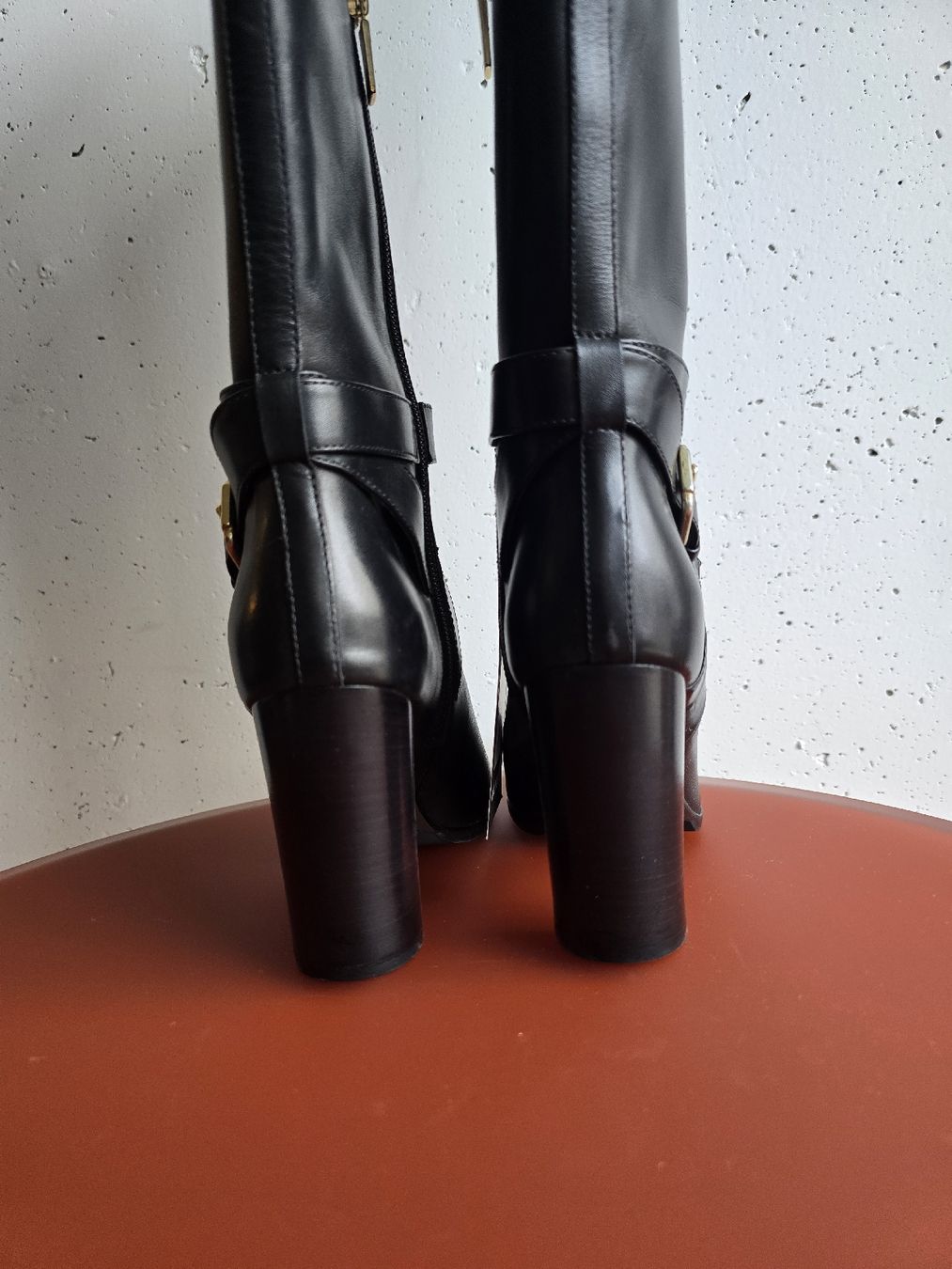 Navyboot Scarpe da donna: Navyboot Leather Boots - Size 35 - New! – Nuovo (secondo la descrizione) da Zollikerberg venduto da Cuentame 2