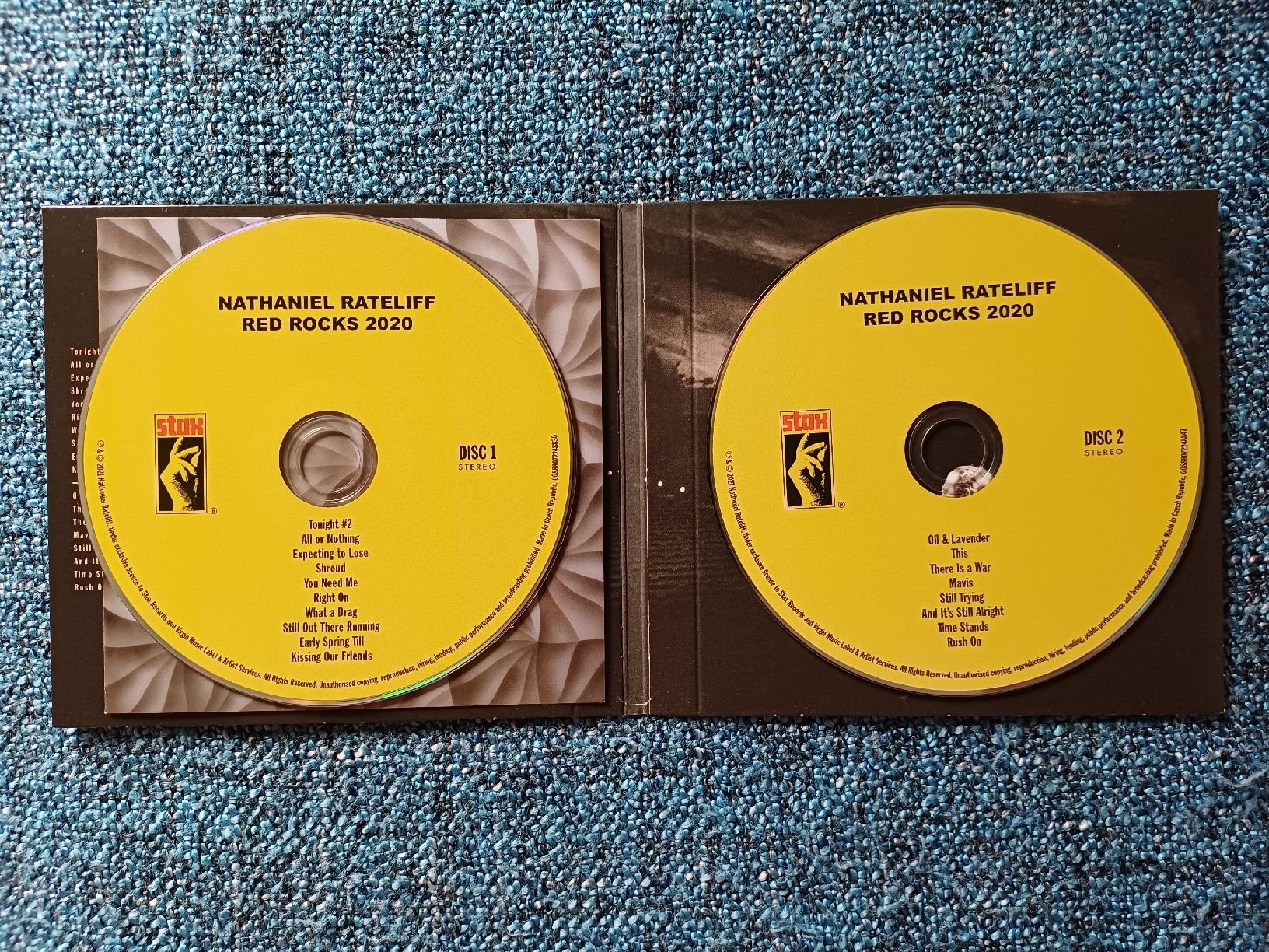 CDs: Nathaniel Rateliff "Red Rocks 2020" CDx2 digi neufs – Neuf (Voir description) à Begnins par Drastic-Sound 3