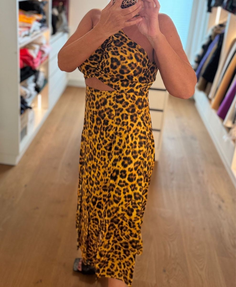 Sandro Vestiti: Sandro Kleid Leopard Print Grösse 36 neu – Usato da Luzern venduto da per_mxf5 2