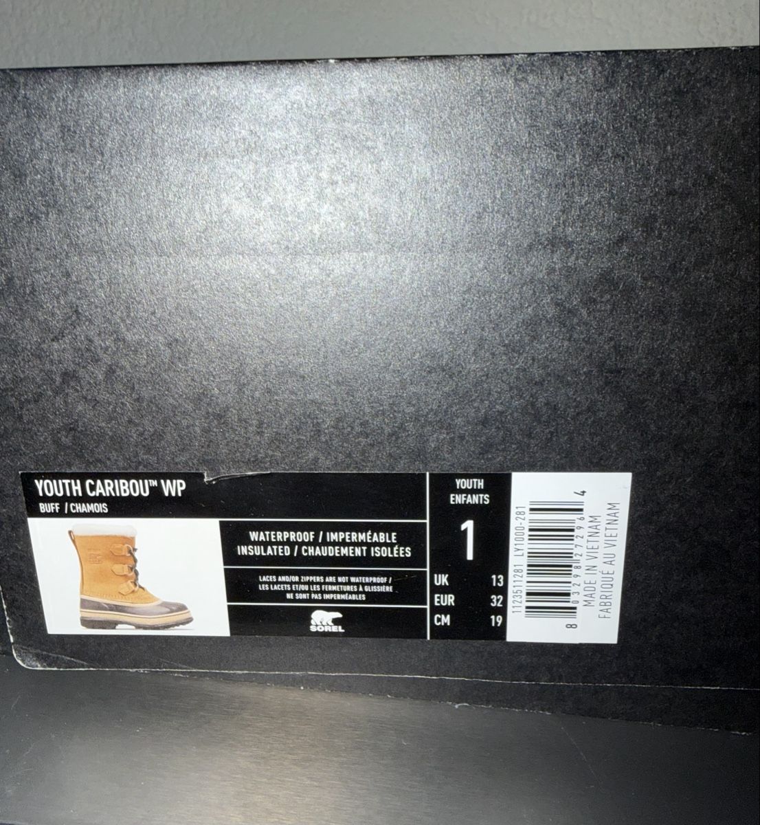 Sorel Scarpe per ragazzi: SOREL Caribou Grösse 32 NEU – Nuovo e nell'imballaggio originale da Bern venduto da Olenush 3