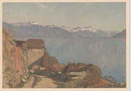 P 162 Saint-Saphorin, Pro Infirmis-Kunst-Karte ≈ 1940