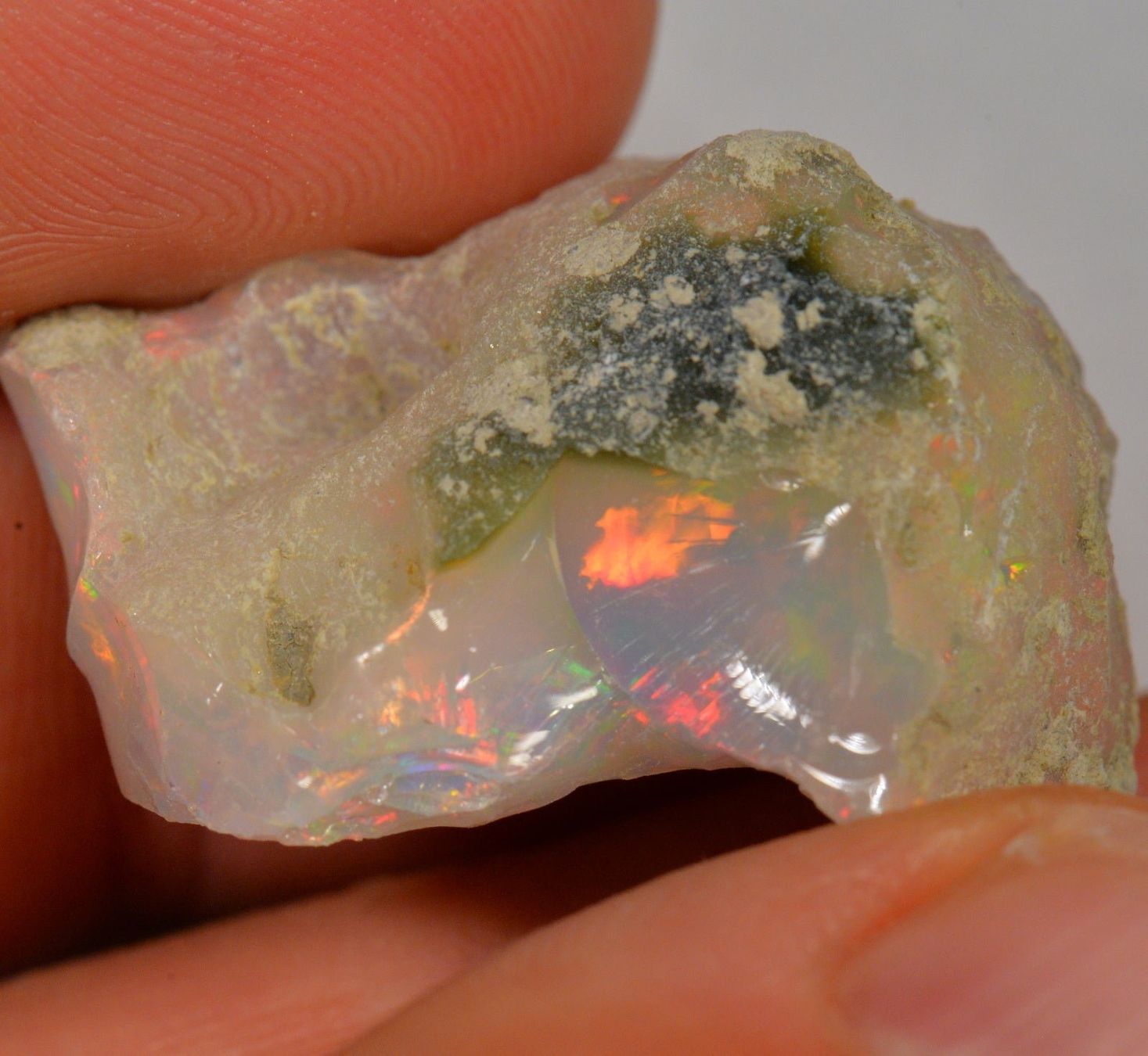 Edelsteine: 29.1 Karat - Roher Äthiopischer Welo Opal – Neu (gemäss Beschreibung) aus Rüti ZH von DeinOpal