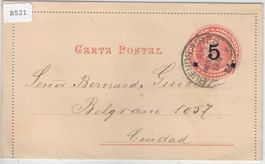 Argentina Carta Postal 20. Mar. 1906