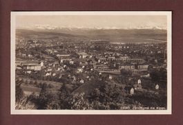ZÜRICH und die Alpen