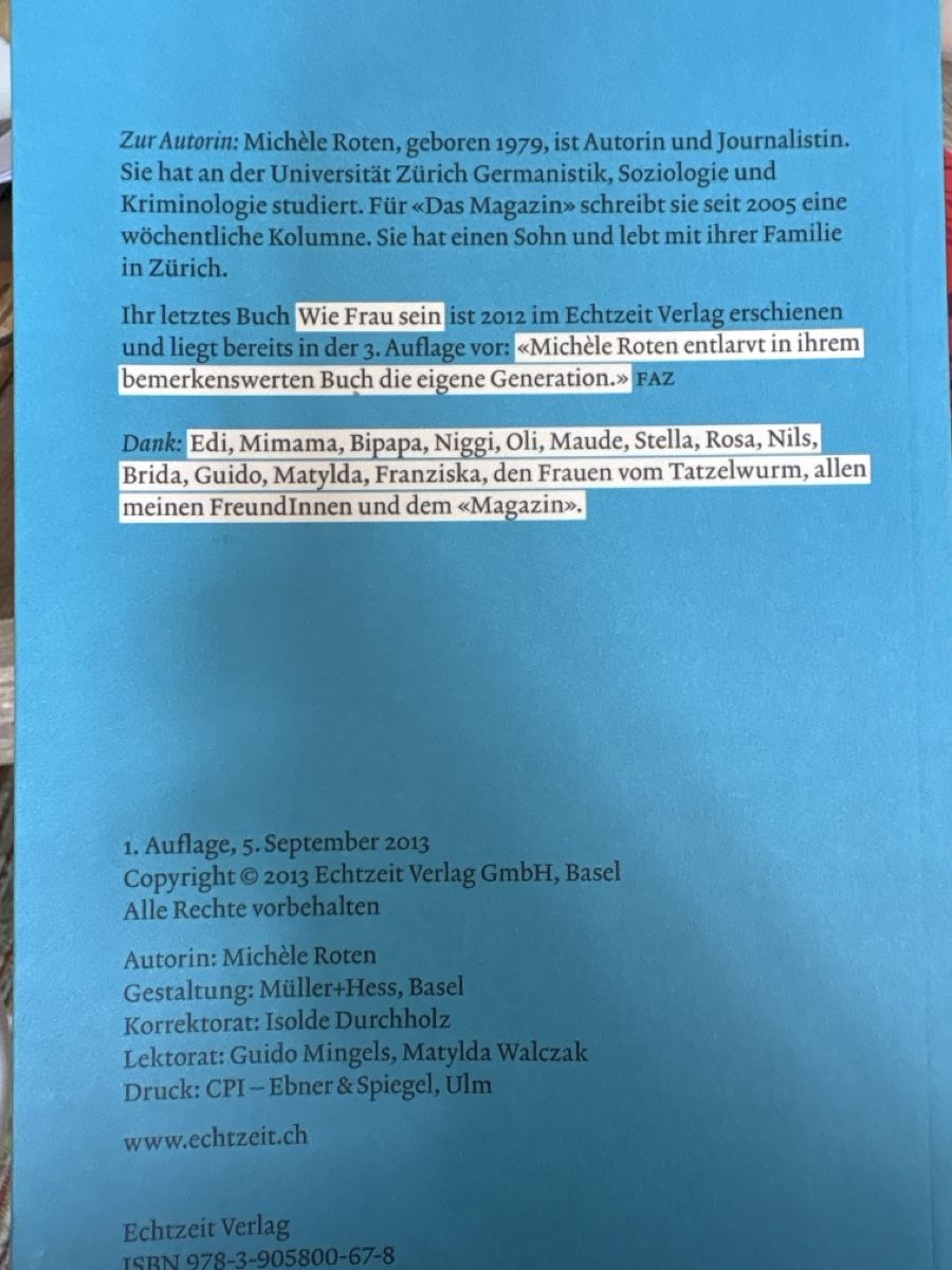 Bücher: Wie Mutter sein  – Neu (gemäss Beschreibung) aus Schaffhausen von Reporter 1