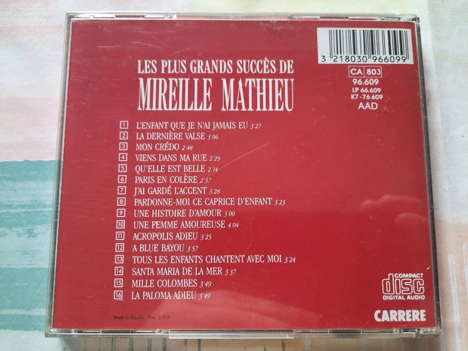 CD: Cd Les plus grands succès de Mireille Matthieu – Usato da Pully venduto da bro_n52j 1