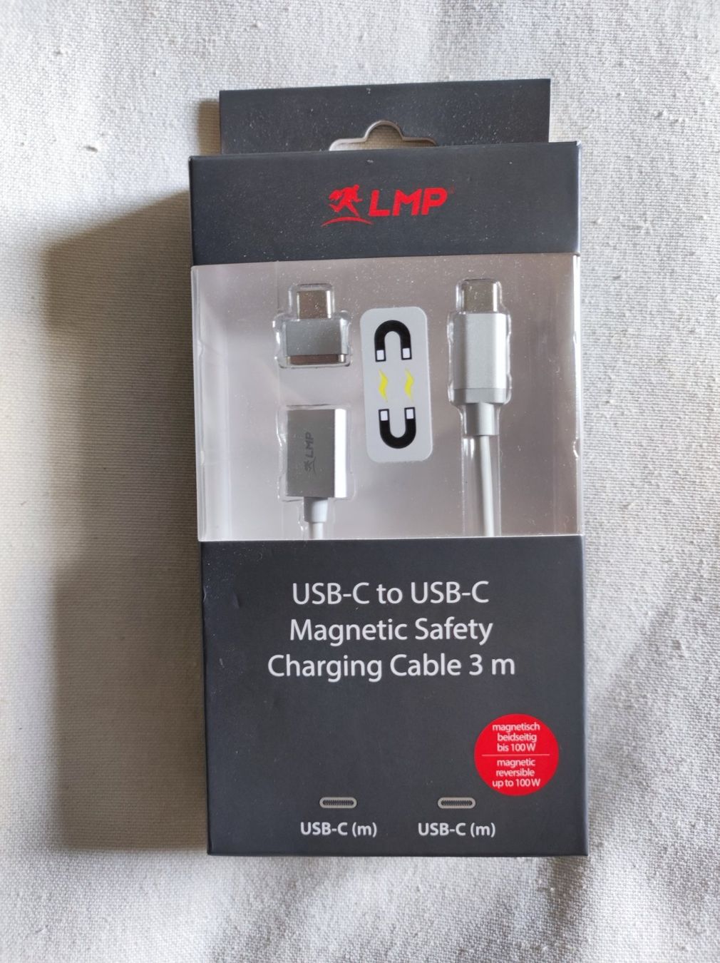 Cavi: LMP Magnetic Safety Charging cable 3m – Nuovo e nell'imballaggio originale da Cernier venduto da HANDRES07