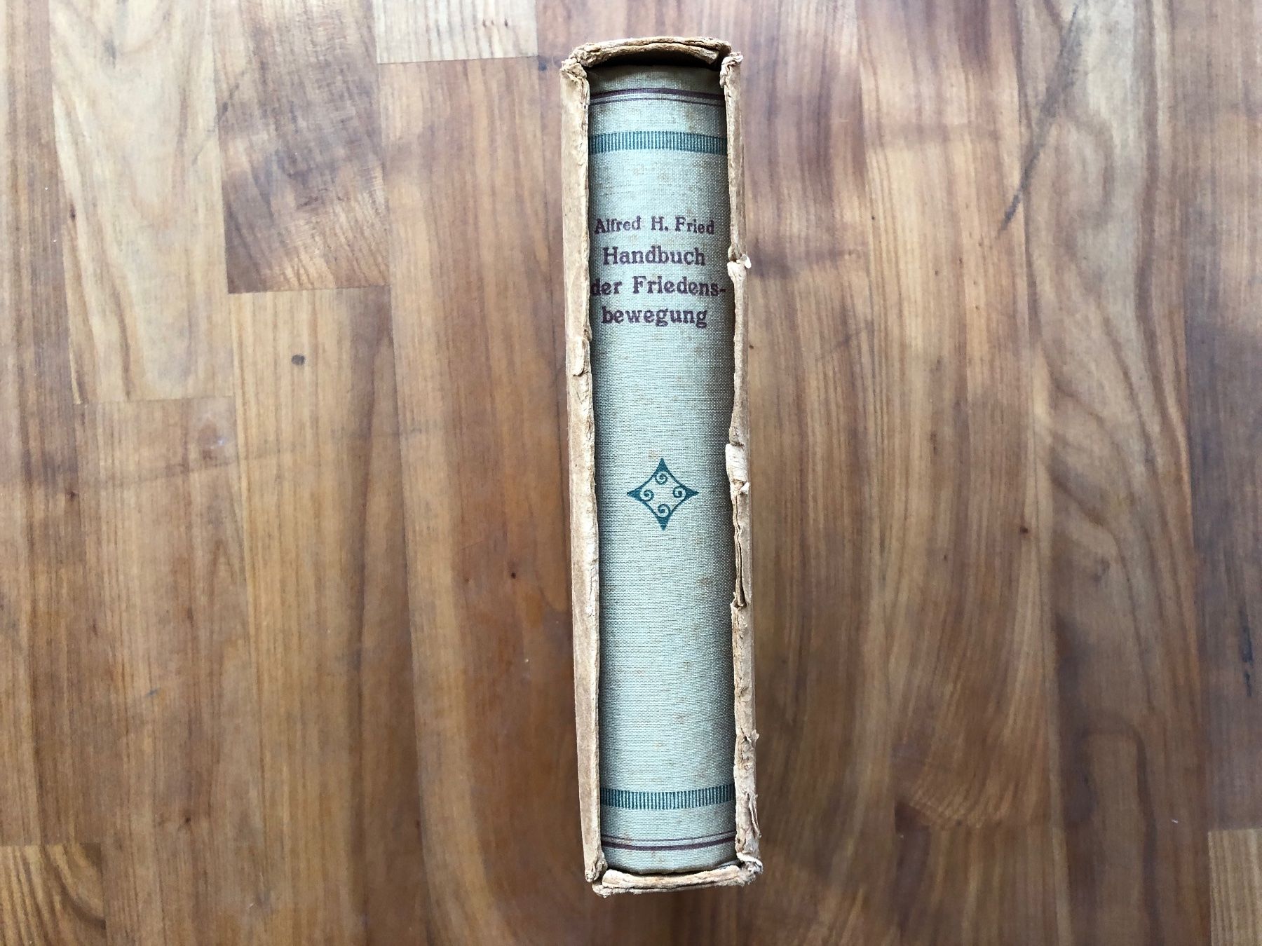 Bücher: Alfred H. Fried: Handbuch der Friedensbewegung – Gebraucht aus Allschwil von lito4 1