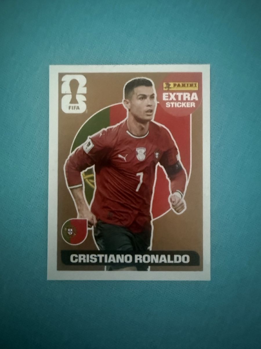 Panini Sammelbilder & Trading cards: Panini Extra Sticker Cristiano Ronaldo neu – Gebraucht aus Bilten von leandroopereiraa